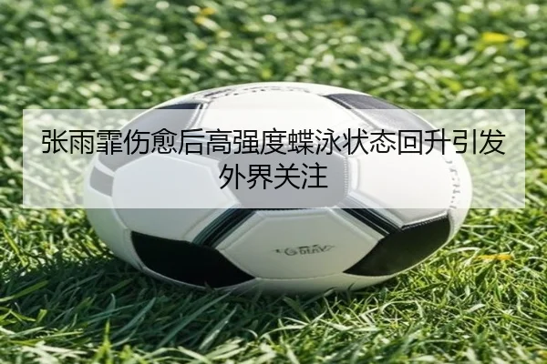 张雨霏伤愈后高强度蝶泳状态回升引发外界关注